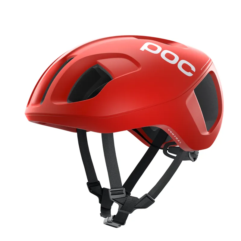 POC Ventral SPIN Road Helmet in Red-2