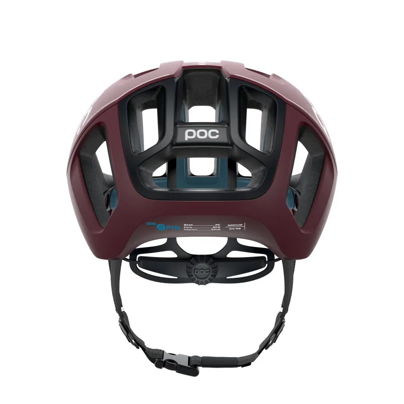 POC Ventral SPIN Road Helmet in Red-3