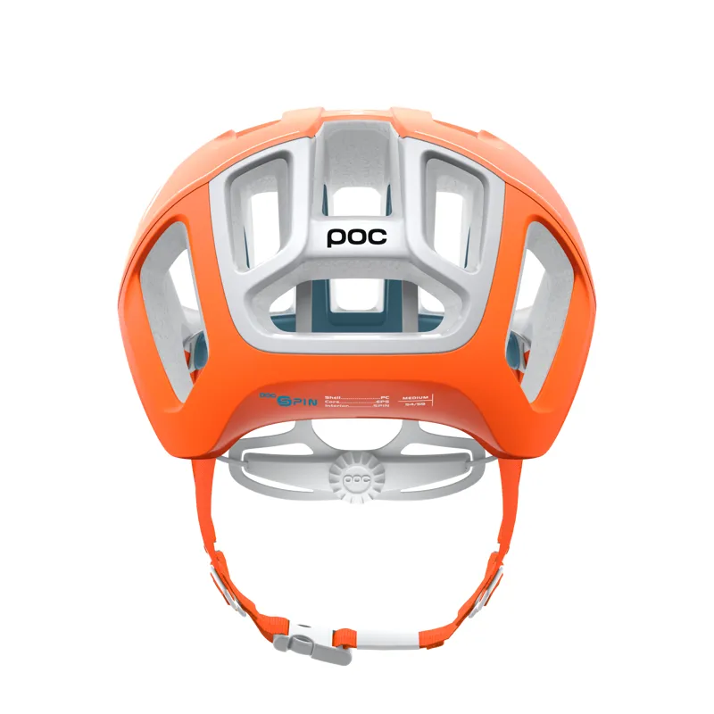 POC Ventral SPIN Road Helmet in Orange-3