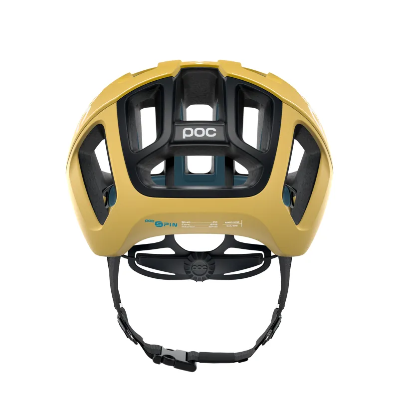 POC Ventral SPIN Road Helmet in Yellow-3