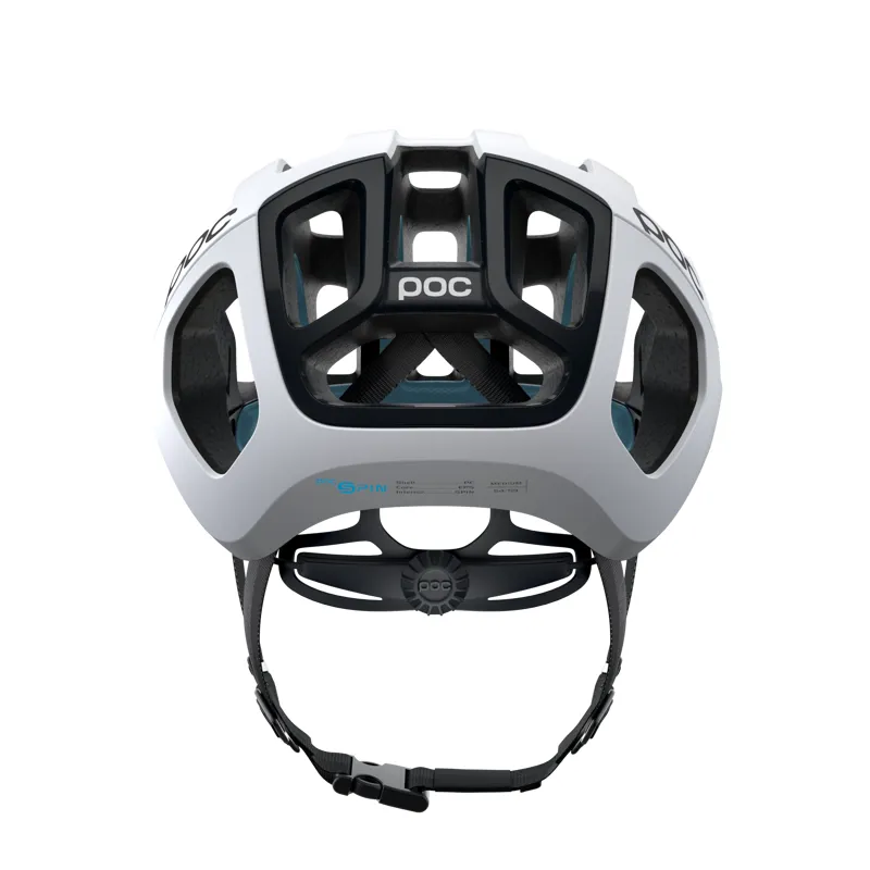 POC Ventral AIR SPIN Road Helmet in White-1