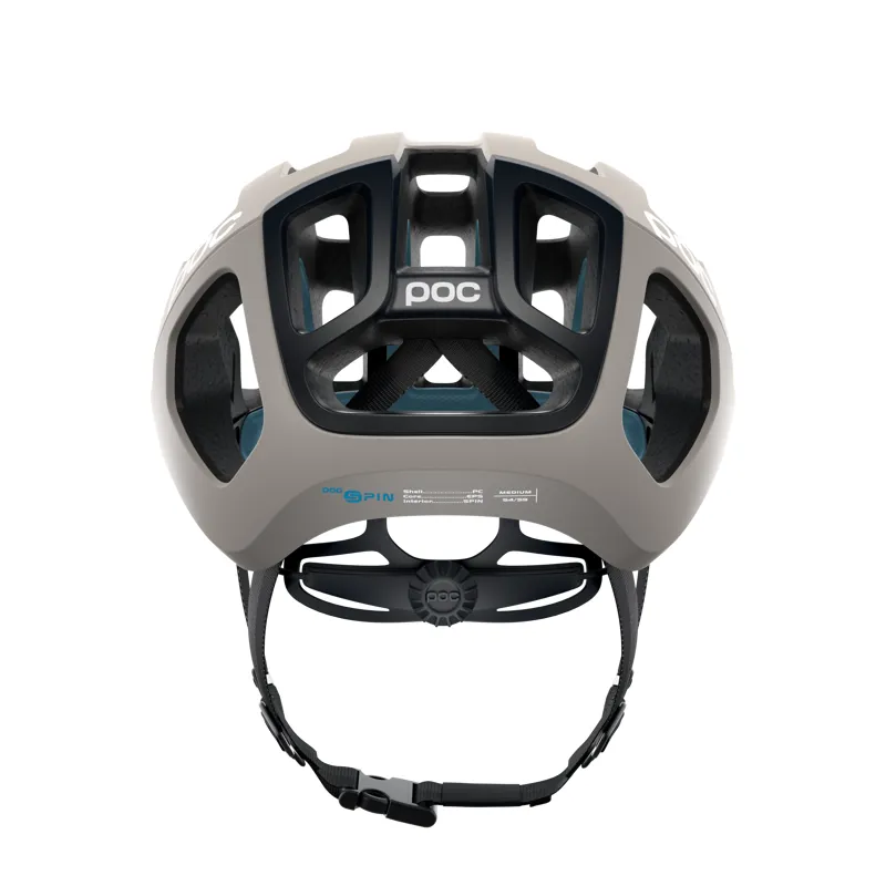 POC Ventral AIR SPIN Road Helmet in Gray-1