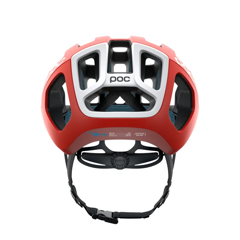 POC Ventral AIR SPIN Road Helmet in Red-3