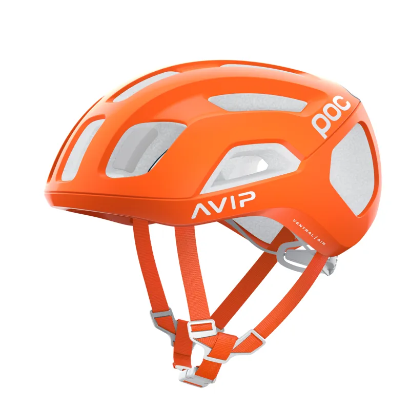 POC Ventral AIR SPIN Road Helmet in Orange
