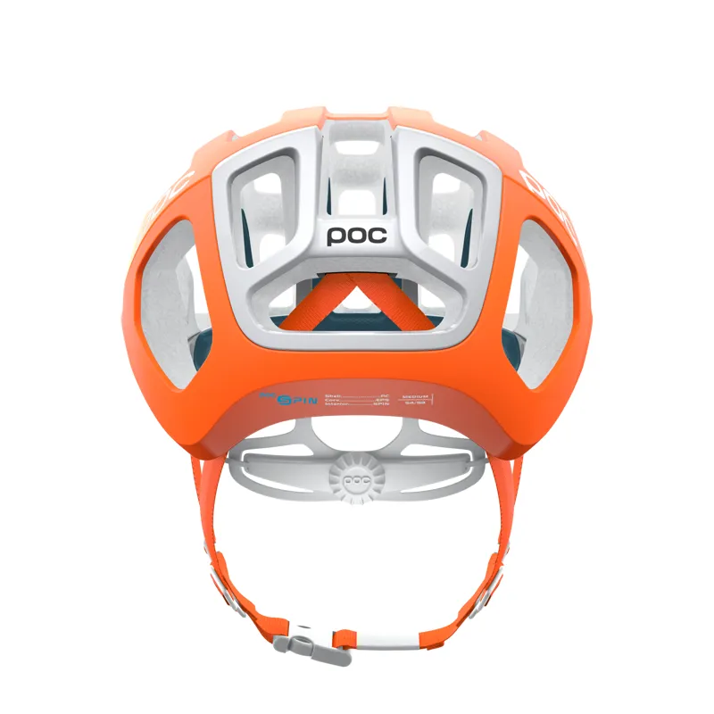 POC Ventral AIR SPIN Road Helmet in Orange-3