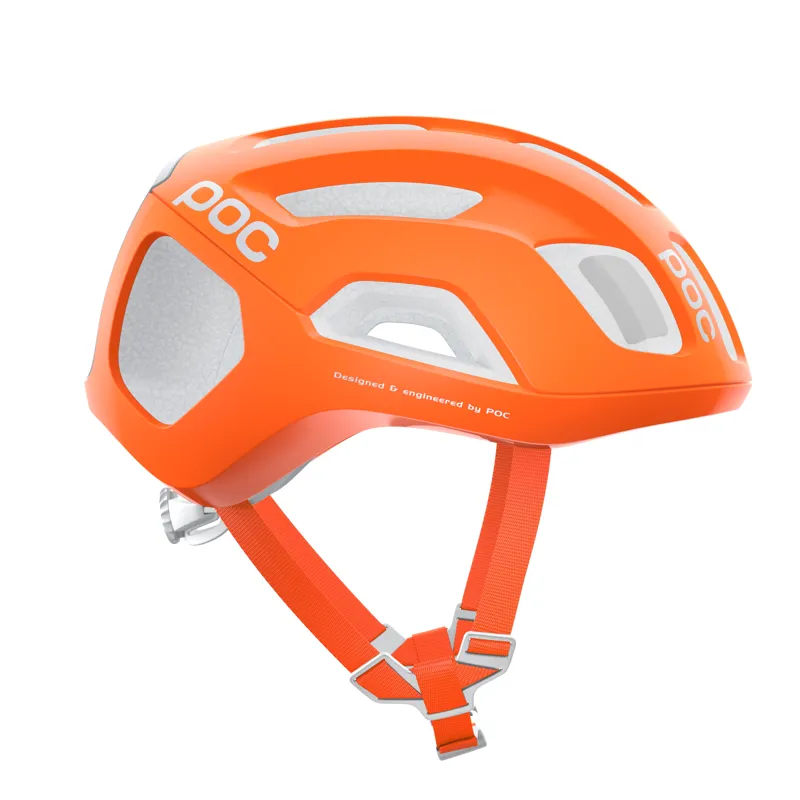 POC Ventral AIR SPIN Road Helmet in Orange-1