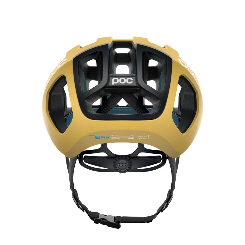 POC Ventral AIR SPIN Road Helmet in Yellow-3