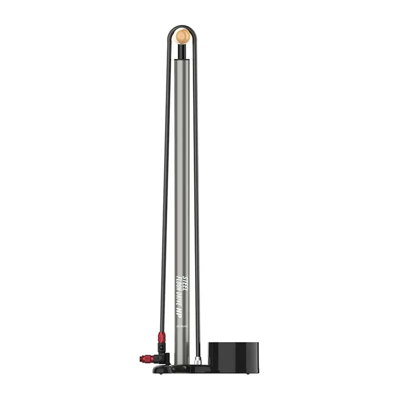 Lezyne Steel Floor Drive Pump in Gray-1