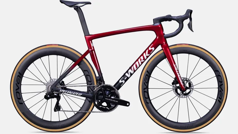 Specialized S-Works Tarmac SL7 Dura-Ace Di2 Road Race Bike in Red Tint