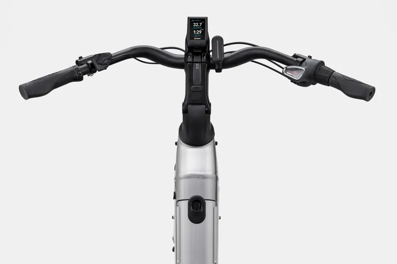 2021 Cannondale Mavaro Neo 1 Electric Hybrid Bike in Gray-7