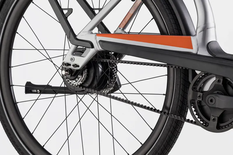 2021 Cannondale Mavaro Neo 1 Electric Hybrid Bike in Gray-5