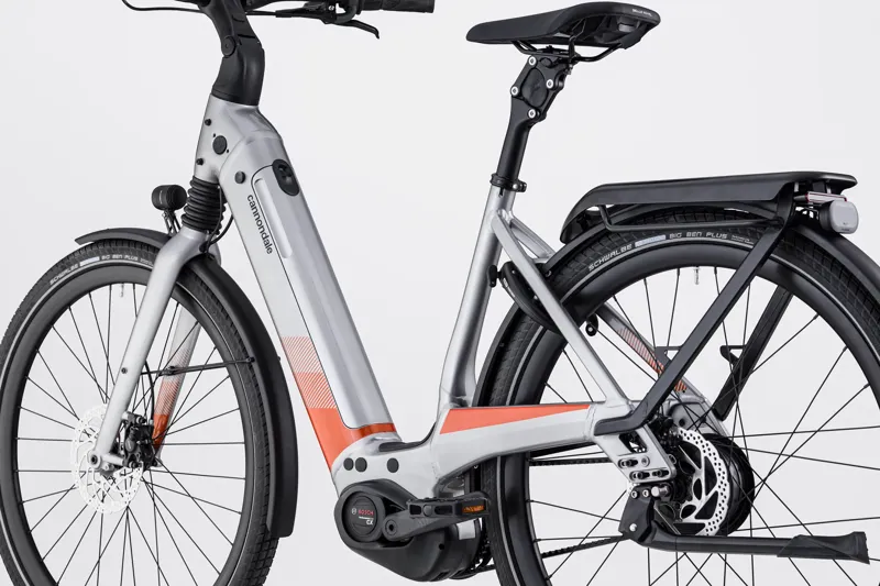 2021 Cannondale Mavaro Neo 1 Electric Hybrid Bike in Gray-3