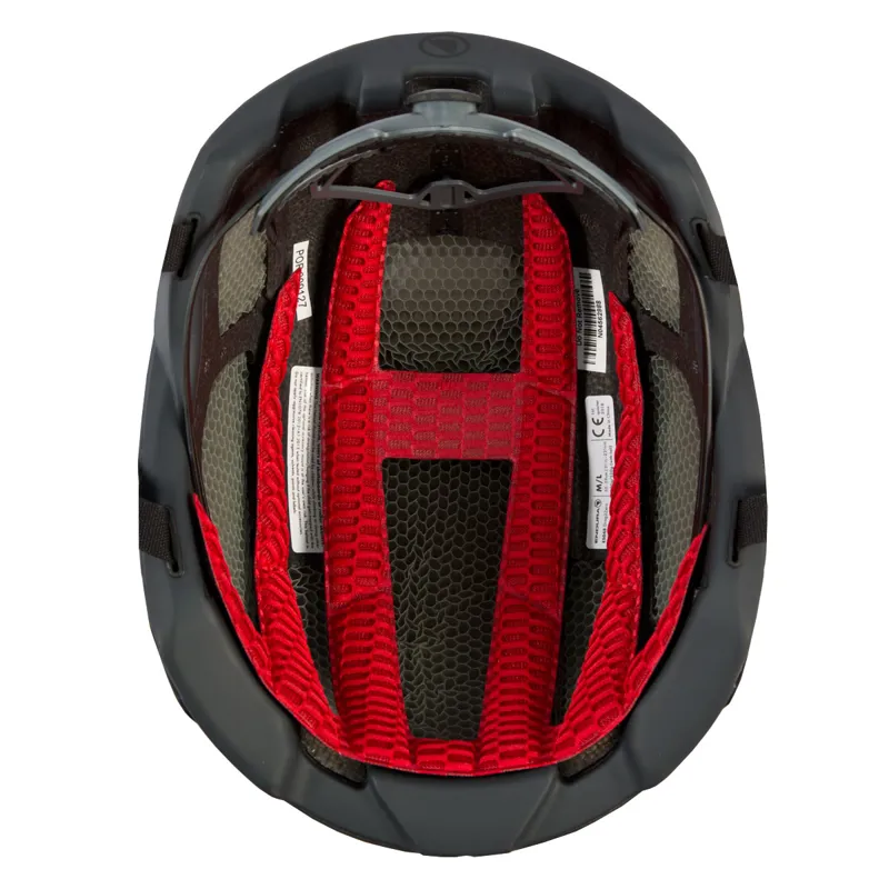 Endura D2Z Aeroswitch TT and Road Helmet in Black-3