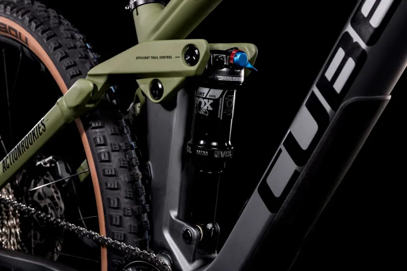 2022 Cube Stereo 140 HPC Rookie Kids Mountain Bike in Gray-2