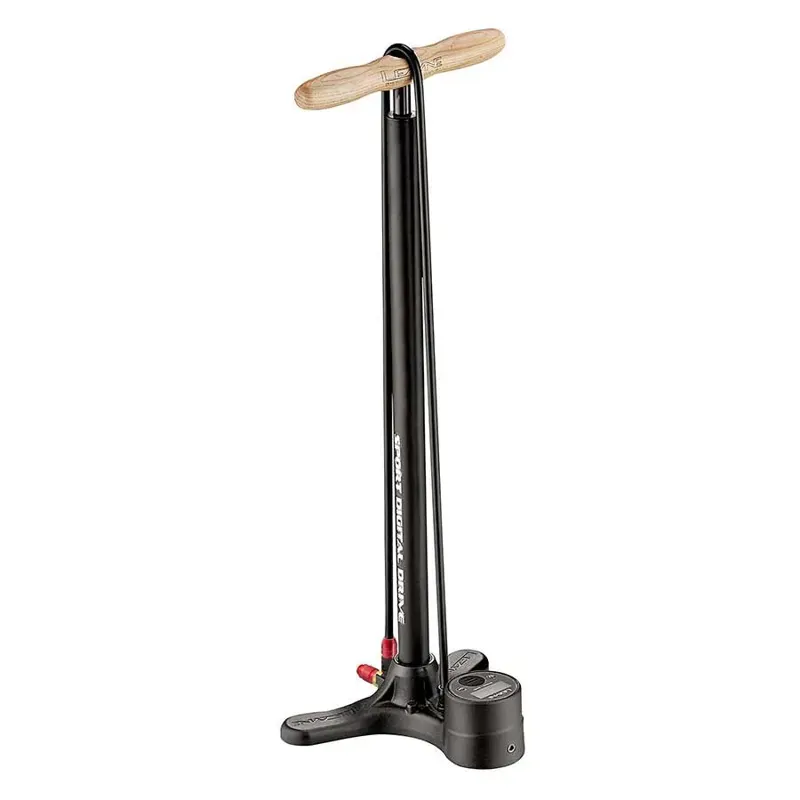 Lezyne Sport Digital Floor Drive Pump in Black