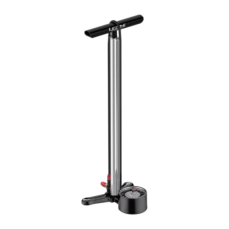 Lezyne CNC Floor Drive in Silver