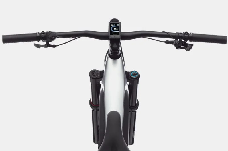 2021 Cannondale Moterra Neo Carbon 1 Electric Mountain Bike in Silver-4