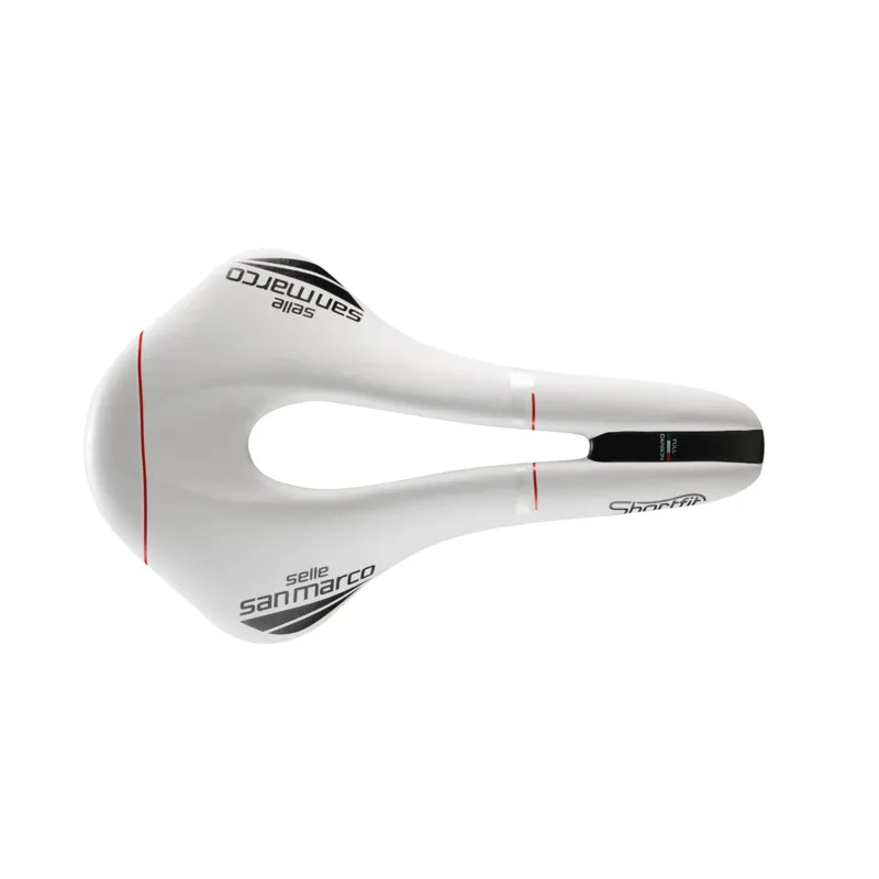 Selle San Marco Shortfit Superleggera Saddle in White