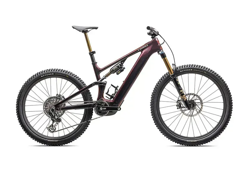 Specialized S-Works Turbo Levo 4 eMountain Bike in Red Pearl-1